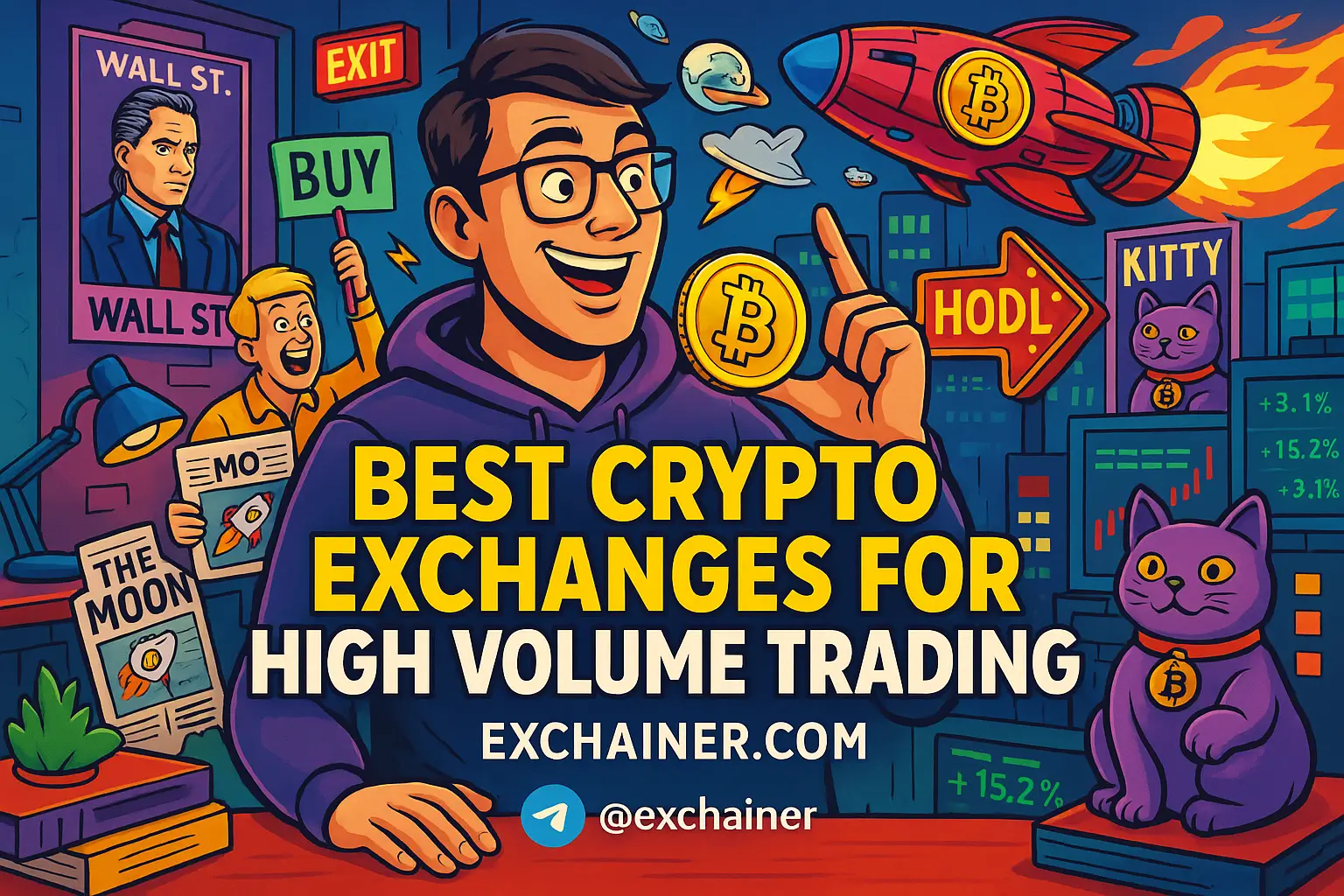 Best Crypto Exchanges for High Volume Trading