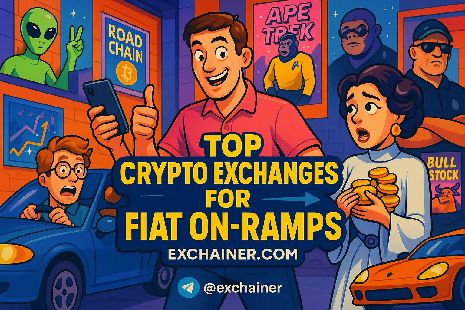 Top Crypto Exchanges for Fiat On-Ramps